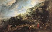 Peter Paul Rubens Ulysses on the Island of the Phaeacians oil painting reproduction